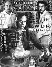 Stockhausen in the WDR (West German broadcasting corp.) Studio
