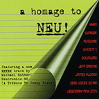  Homage to NEU! - Cover